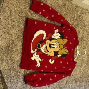 Girls Minnie Mouse crew neck